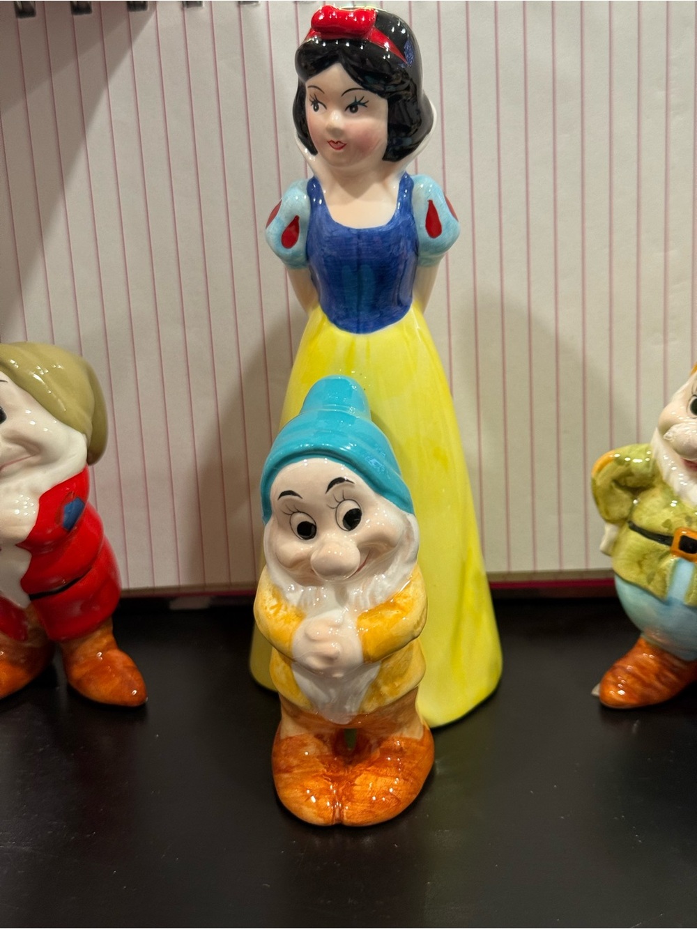Disney China vintage porcelain Snow White And The 7 Dwarves